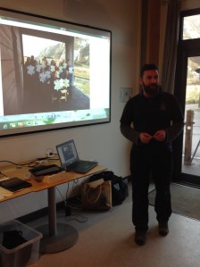 Kent Wildlife Trust's conservation team making a video